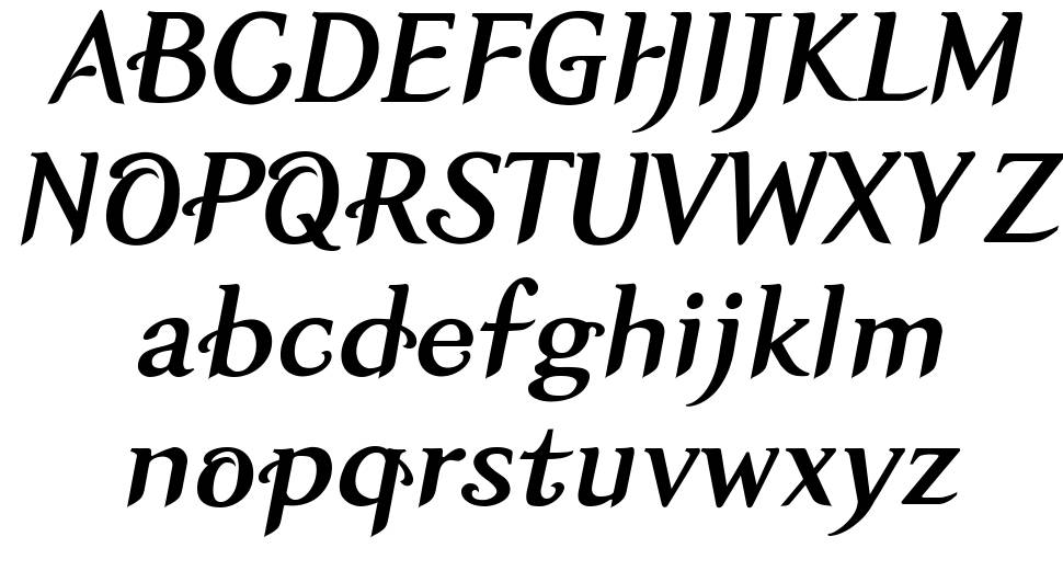 HU Rosette フォント 標本