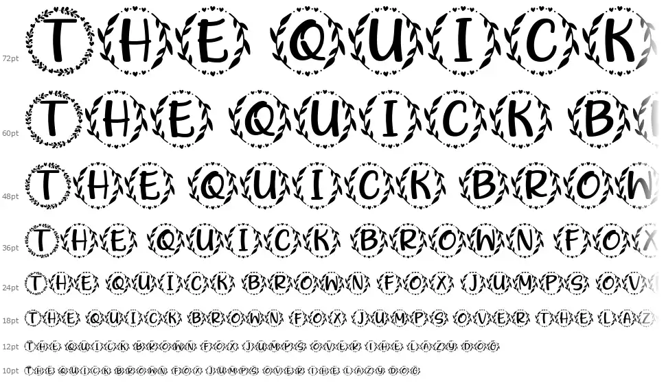 Hugme font Waterfall