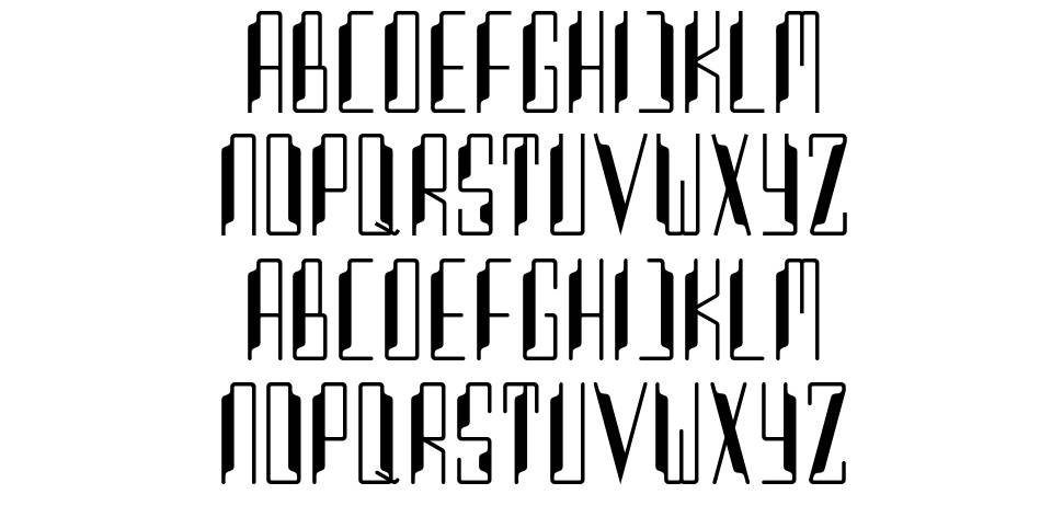 Hulalaby font specimens