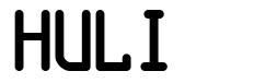 HuLi шрифт