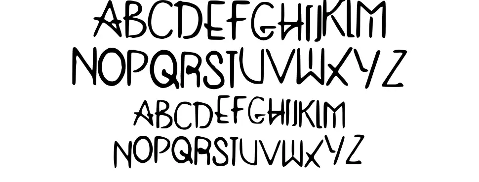 Humanfont specimens