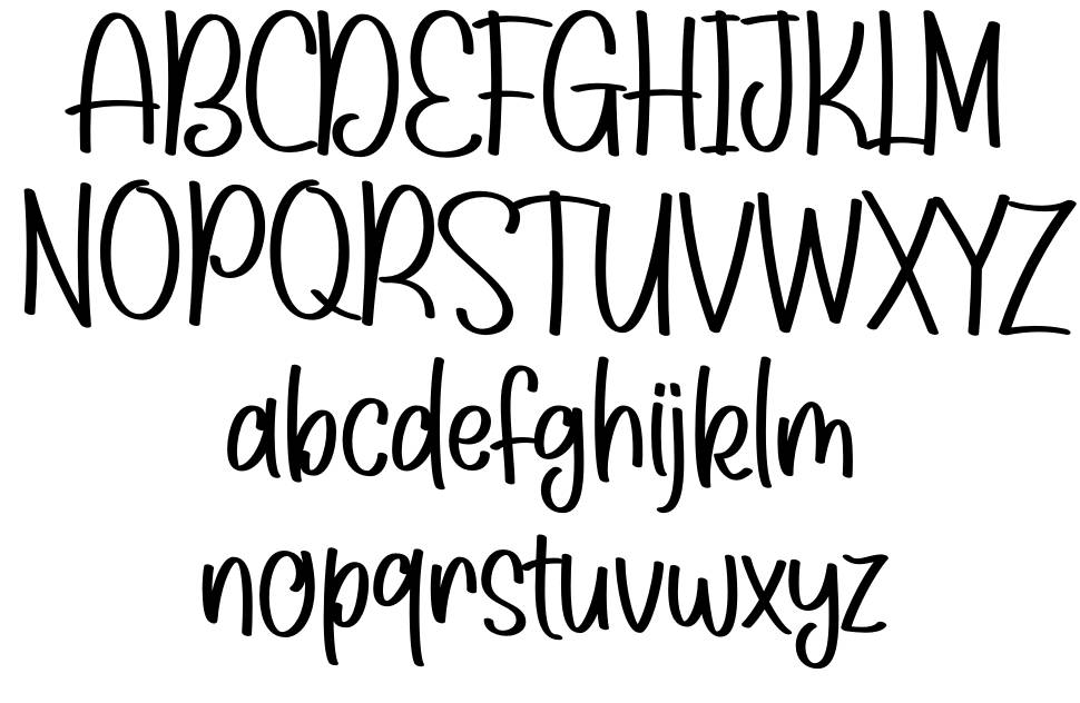 Humongous font Örnekler