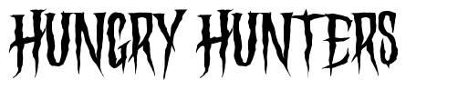 Hungry Hunters font