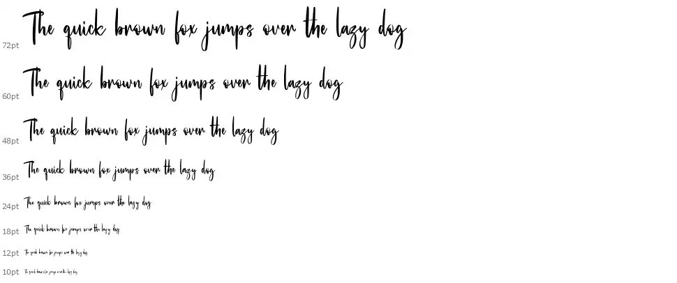 Hunnyflashfont waterfall