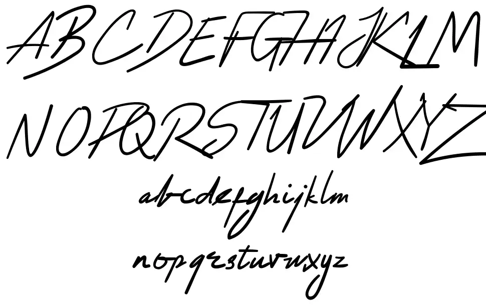 Husslee Breakfont specimens