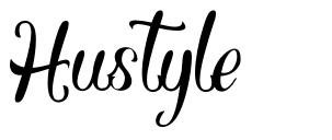 Hustyle шрифт