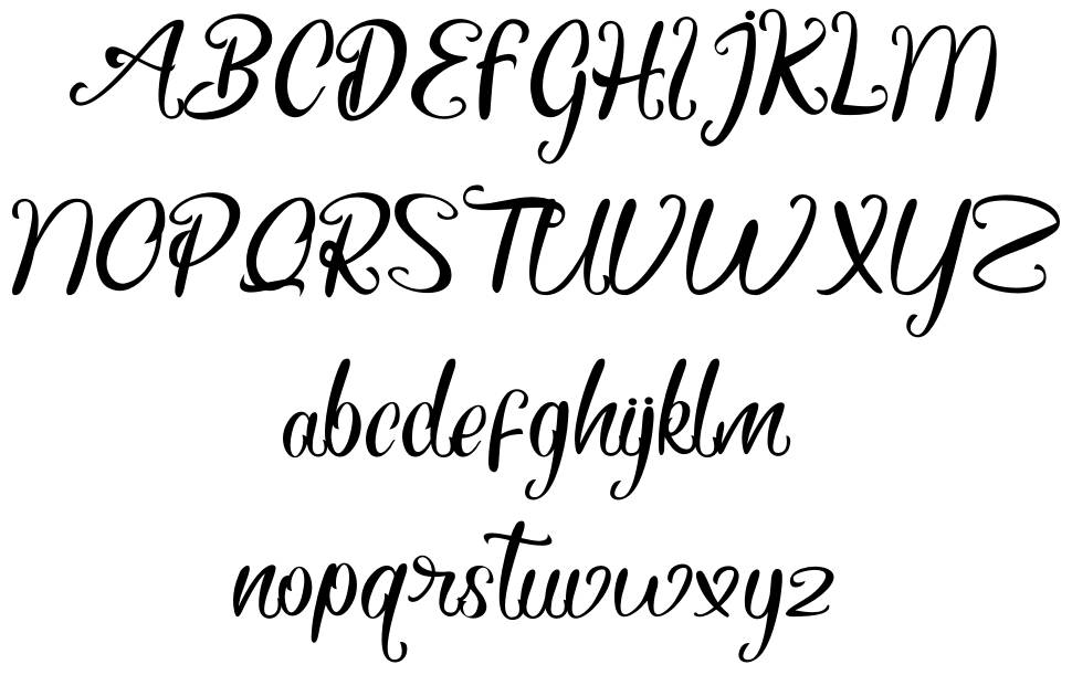 Hustyle font specimens