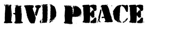 HVD Peace font