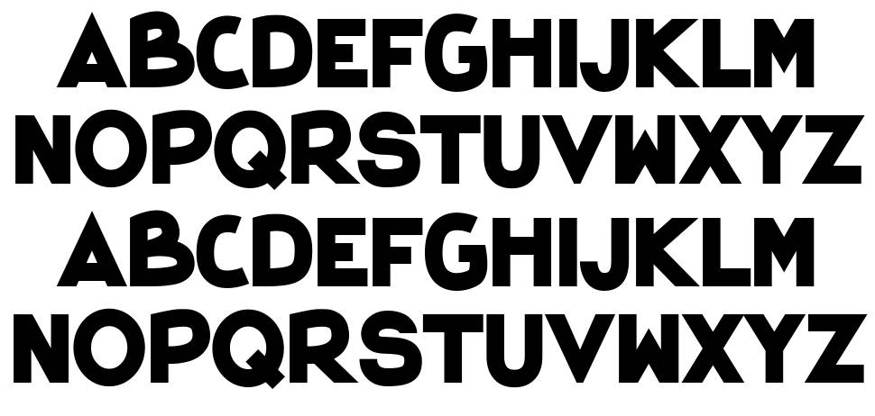 Hyper Cool font specimens