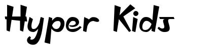 Hyper Kids 字形