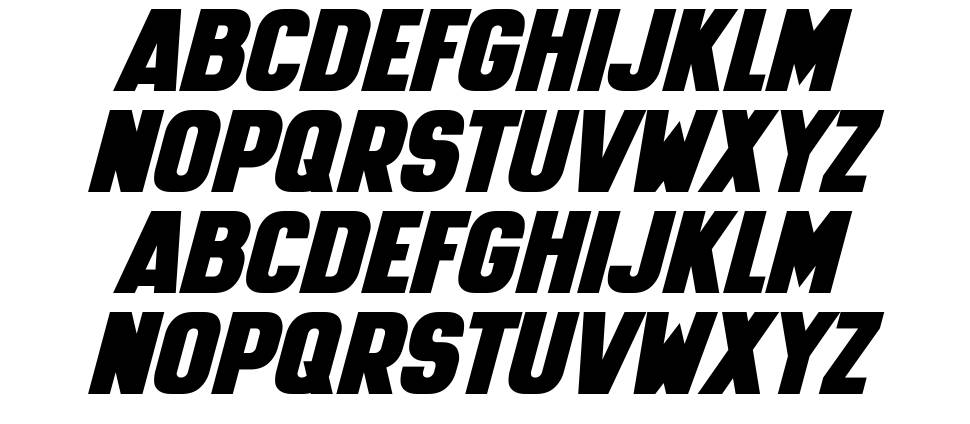 Hyper Super font Örnekler