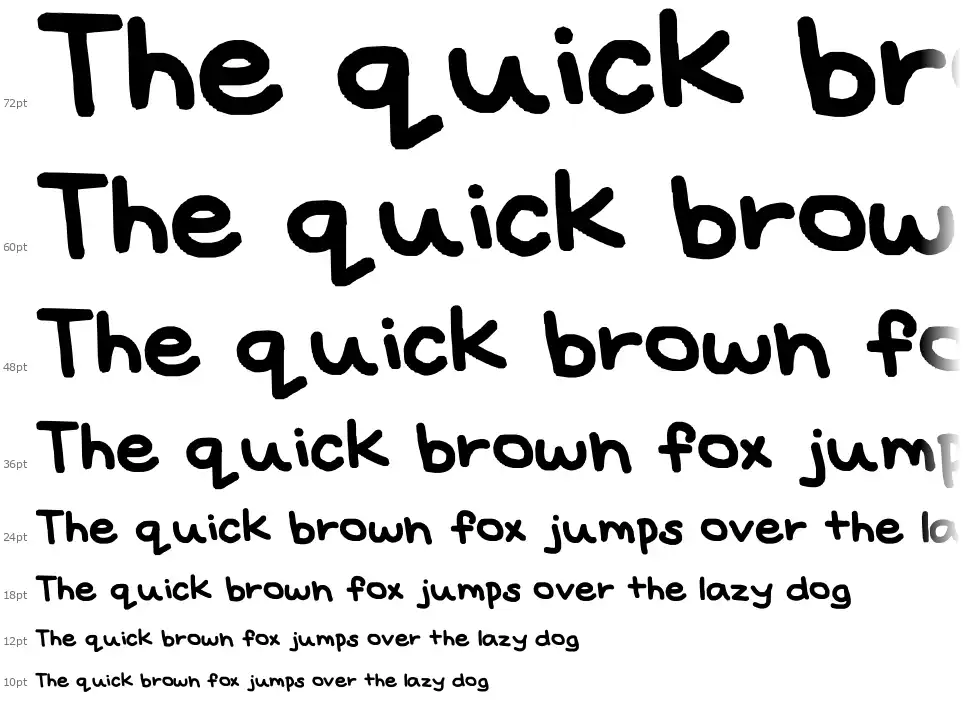 Hyperbolefont waterfall