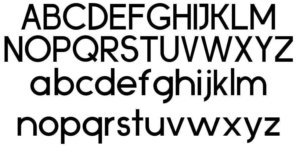 Hypereality font Örnekler