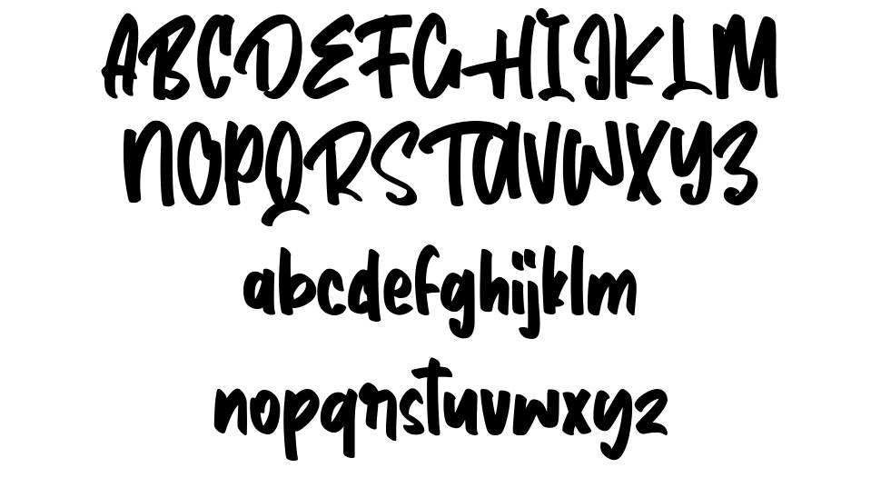 Hypermart 字形 标本