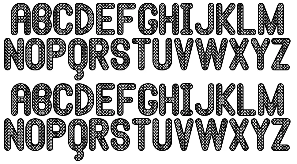 Hypnossia Stfont specimens