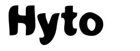 Hyto шрифт