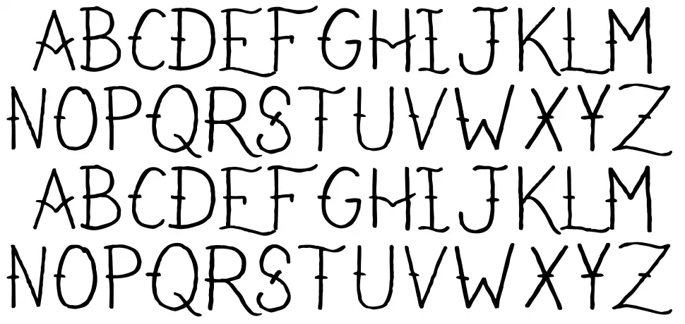 I Refuse To Sinkfont specimens