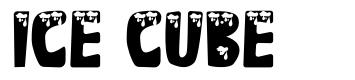 Ice Cube font