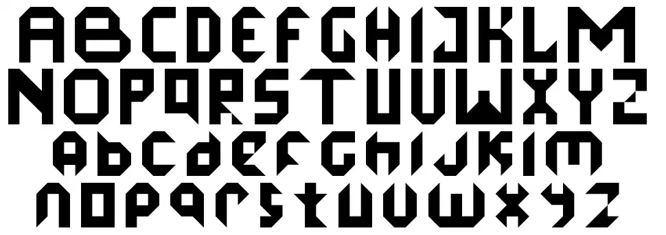 Ice Demonfont specimens