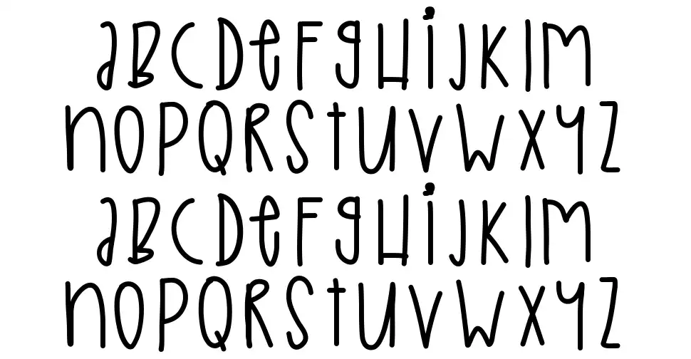 Ice Princess font specimens