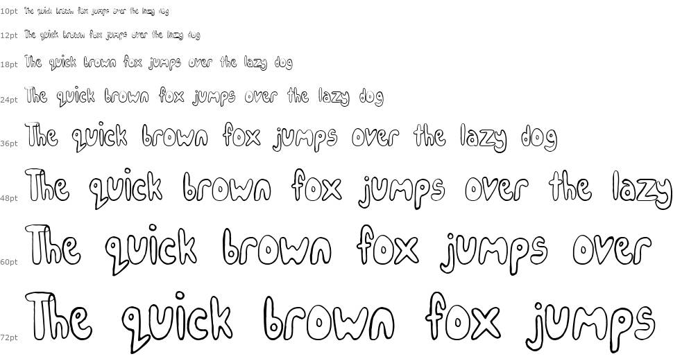 IceCreamParty font Waterfall