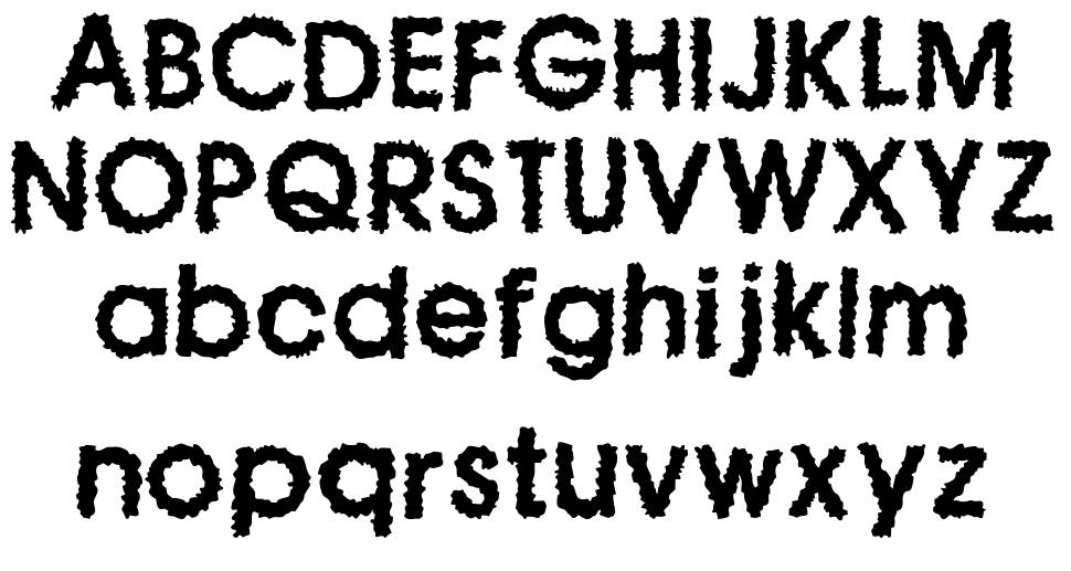 Icetea font Örnekler