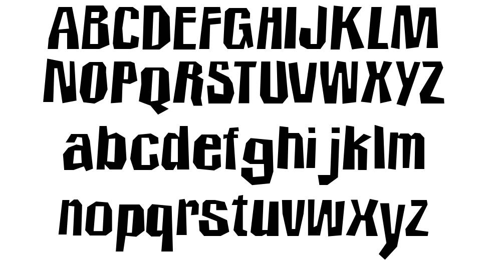 IcicleCountryTwo-Regular font specimens