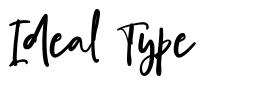 Ideal Type font
