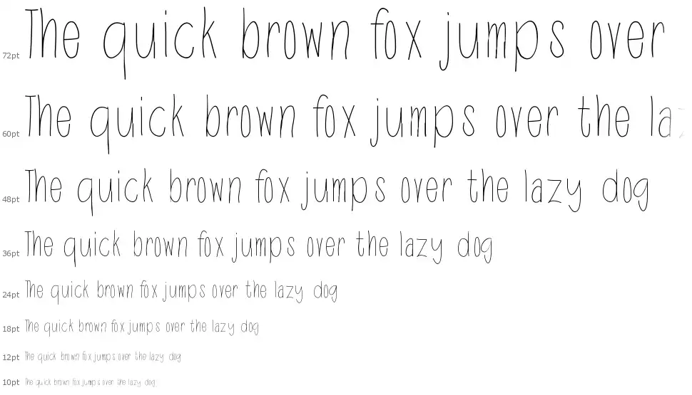 Identity Theftfont waterfall