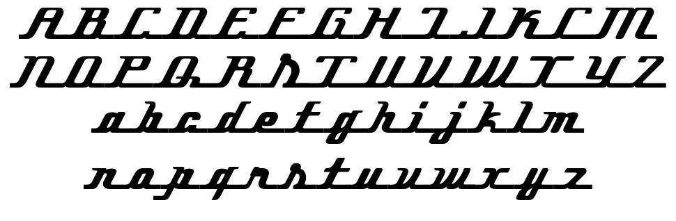Ikarus font Örnekler