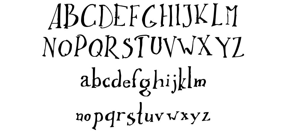 Ikusuteito font Örnekler