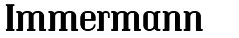 Immermann 字形