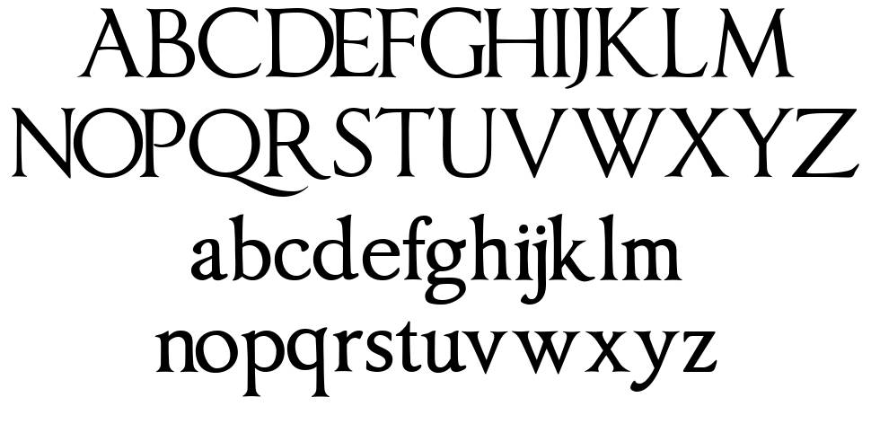 Imperator font Örnekler