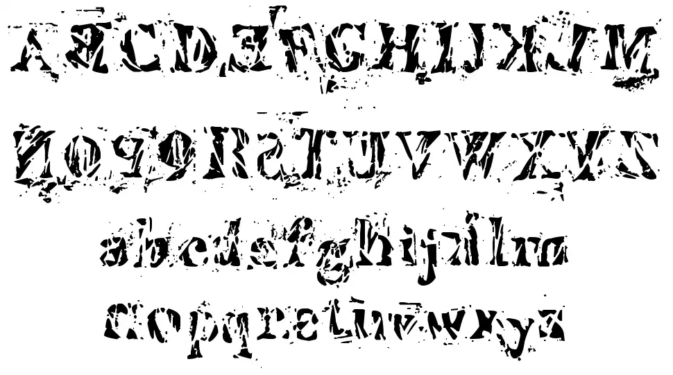 Imperfettafont specimens