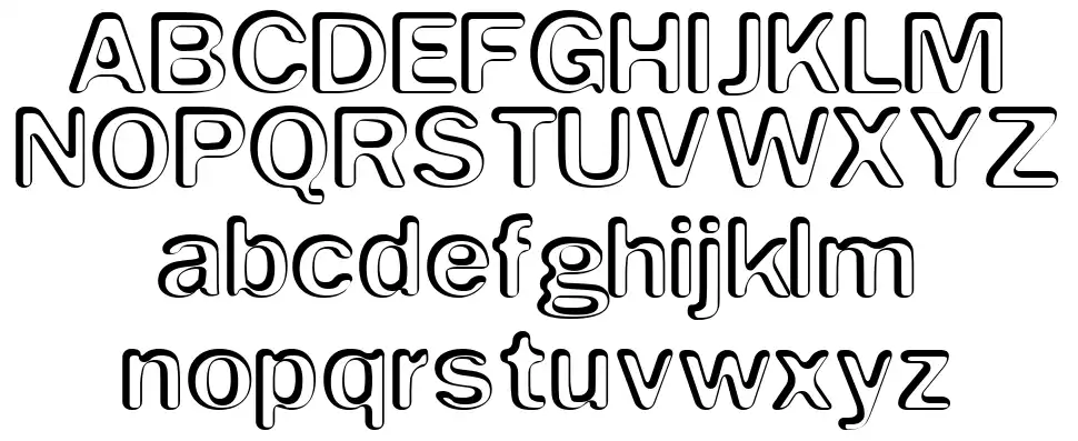Impressed Metalfont specimens