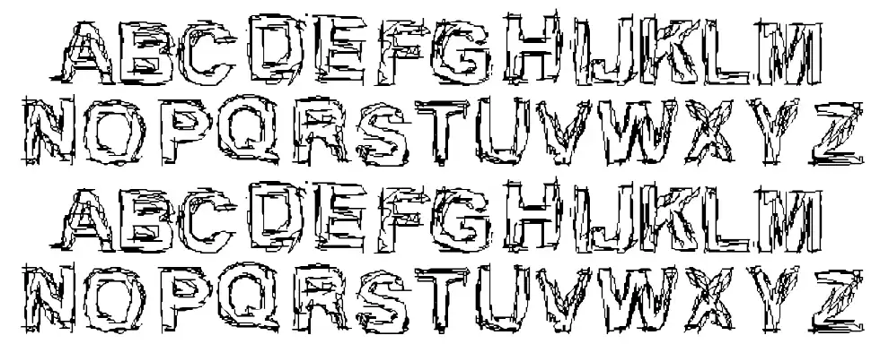 Inch 75font specimens