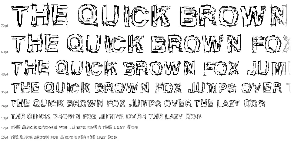 Inch 75font waterfall