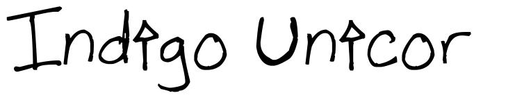 Indigo Unicor フォント