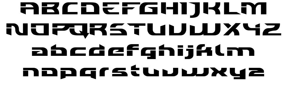 Individigital Black font specimens