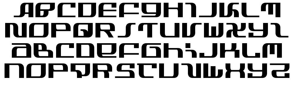 Infinity Formula font specimens
