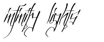 Infinity Lights шрифт