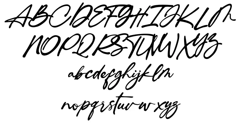 Ingkar Janji schriftart