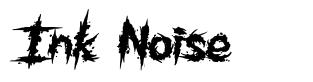 Ink Noise czcionka