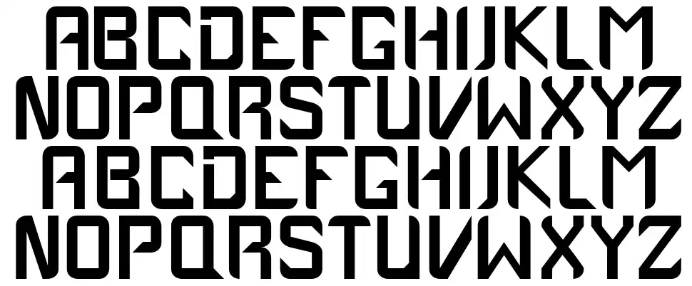 Inkable Case 1979 font Örnekler