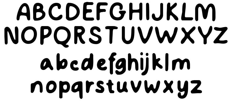 Inkpoint font Örnekler