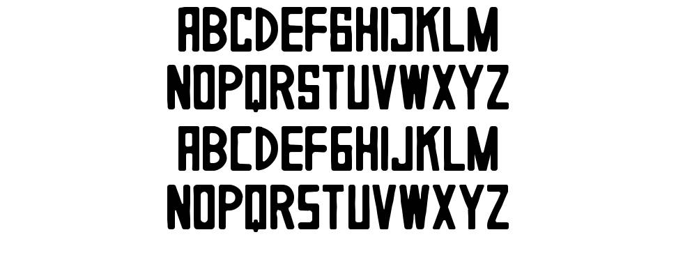 Inkstamp font