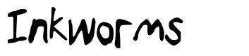 Inkworms шрифт