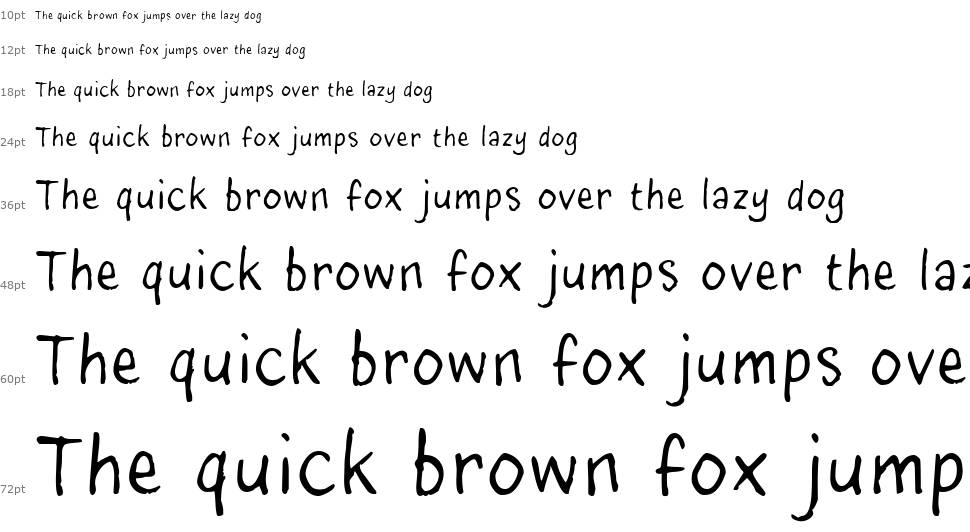 InkyDoo font Şelale