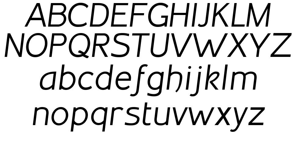 Inprimis font Örnekler