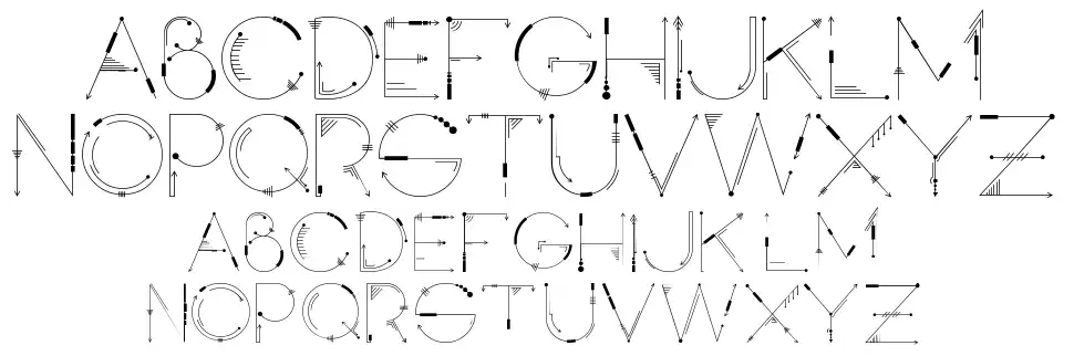 Inspirafont specimens